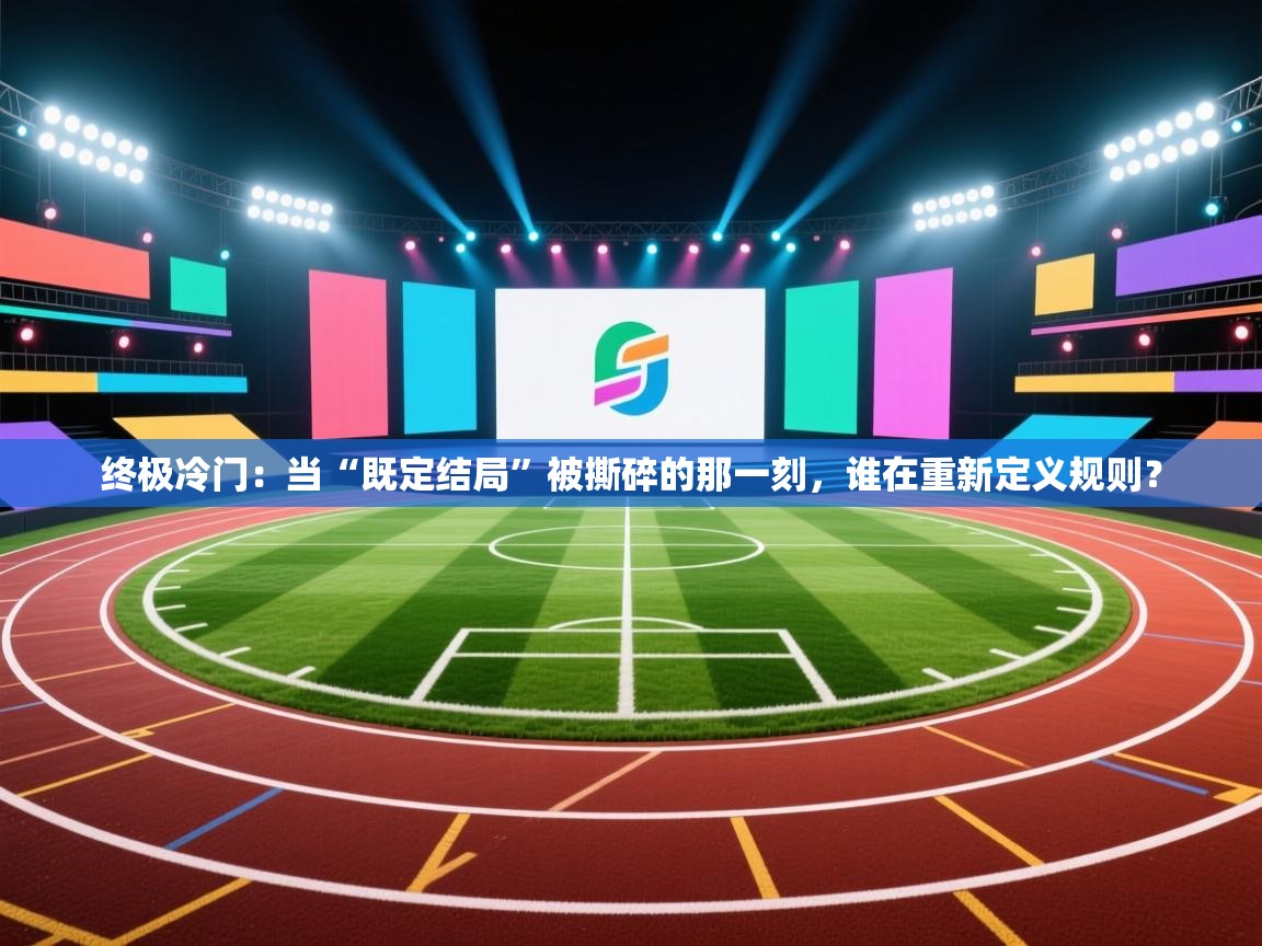 终极冷门:当“既定结局”被撕碎的那一刻,谁在重新定义规则? 第1张