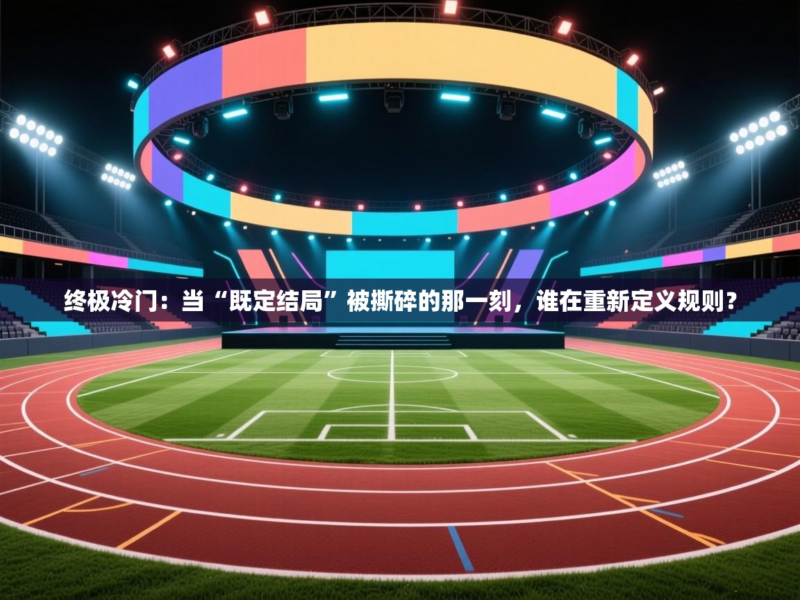 终极冷门:当“既定结局”被撕碎的那一刻,谁在重新定义规则? 第2张